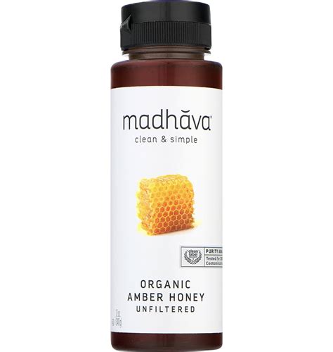 Madhava Organic Honey, 12 oz - Walmart.com - Walmart.com