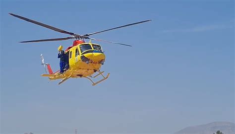 Rescatan En Helicóptero A Una Senderista Tras Sufrir Una Caída En El