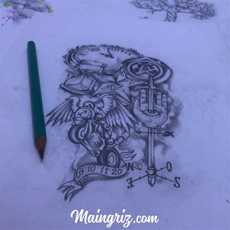 Compo Tattoo Design Maingriz Tattoo Design