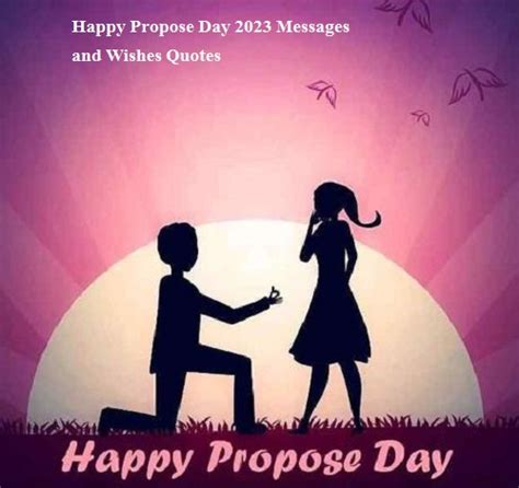 Happy Propose Day 2023 Messages And Wishes Quotes 1 Year