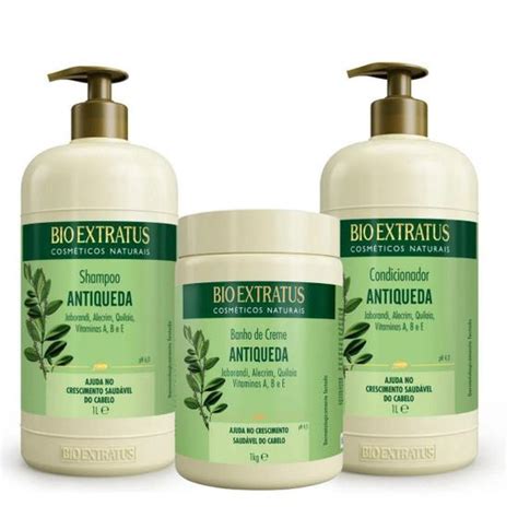 Bio Extratus Kit Jaborandi Anti Queda Tratamento Capilar L Kit De