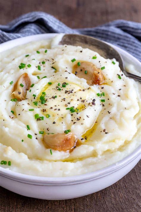 Roasted Garlic Mashed Potatoes Jessica Gavin