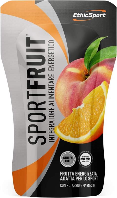 Sport Fruit Pack Da 42 G Gusto Pesca E Arancia Integratore