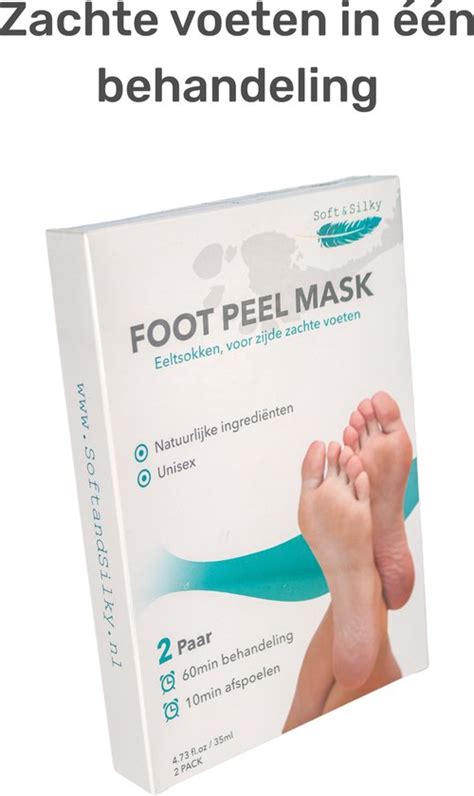 Soft Silky Eeltsokken 2 Pack Voetmasker Foot Peel Mask Eelt