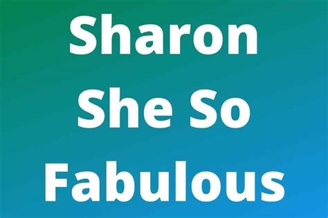 Sharon She So Fabulous Net Worth Gossip And Her Youtube Earnings