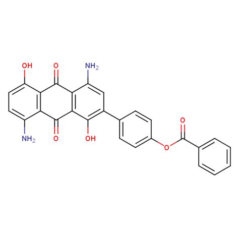 9 10 Anthracenedione 4 8 Diamino 2 4 Benzoyloxy Phenyl 1 5