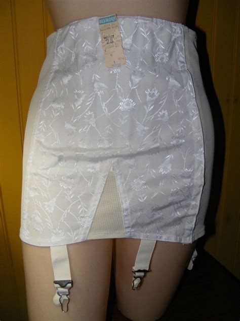 Vintage S Full Girdle Bestform Sz Stocking Garters