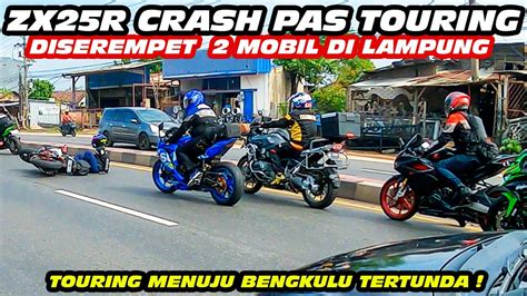 Zx R Zexma Motor Zx R Crash Jatuh Dihimpit Mobil Di Lampung Zri