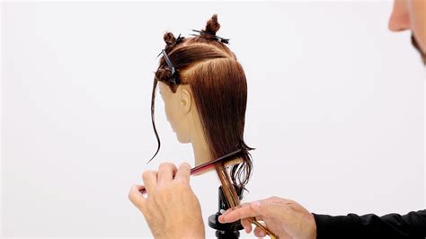 cut  full layered lob haircut  salon education