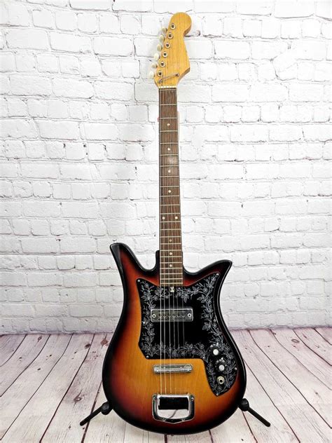 S Teisco Tulip Style Single Coil Mij Hank S Guitar Shop