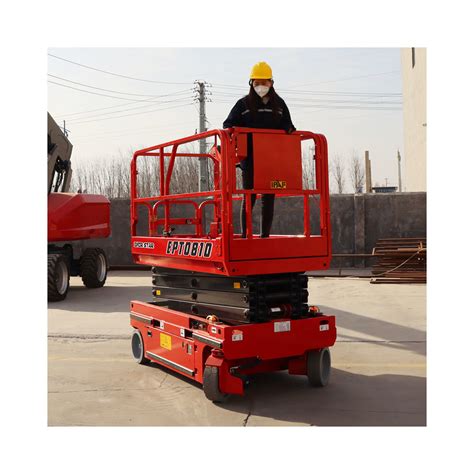 8m 10m 11m 12m 14m Lifting Height Self Propelled Hydraulic Battery