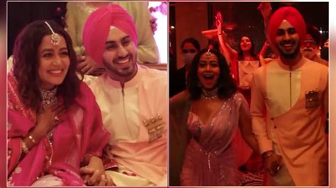 Video Of Neha Kakkar Dancing With Fiance Rohanpreet Singh At Intimate