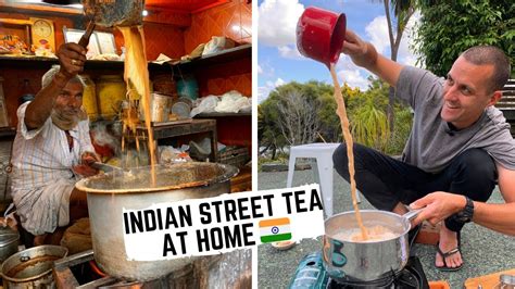 Indian Street Food At Home How To Make Indian Masala Chai Spiced