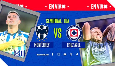 Rayados Vs Cruz Azul Sigue En Vivo Todas Las Acciones De Las Semifinales De Ida De La Liga Mx