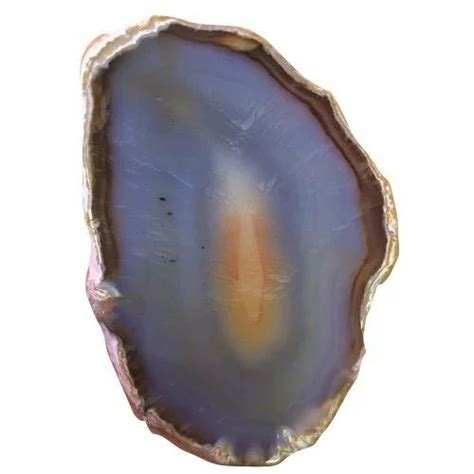 Multicolor Purple Agate Slices For Decoration 200 Gm At Rs 100piece