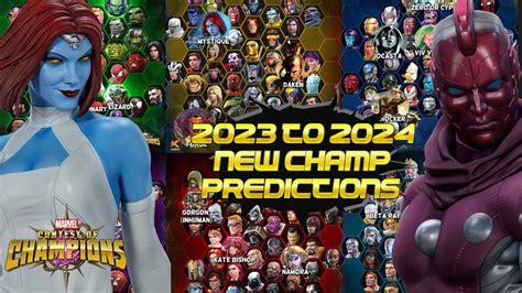 2023 2024 Predictions Could We See These New Champs Marvel Contest