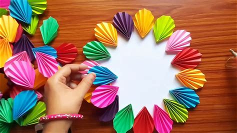 How To Make Paper Wall Hanging Wall Hanging Decoration Ideas At Home