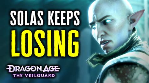 Will Dragon Age Veilguard Decide Solas Fate Youtube