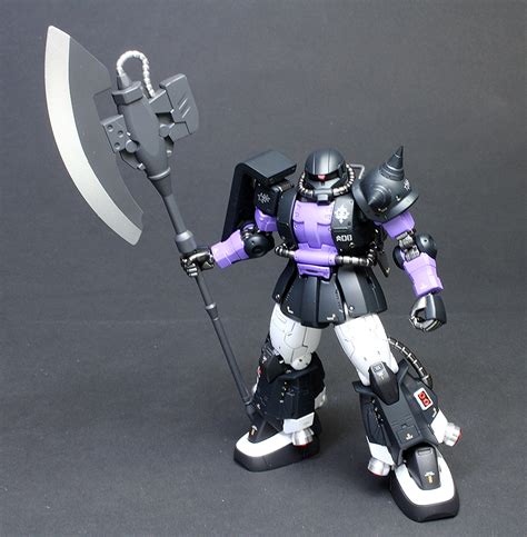 PAINTED BUILD HG Gundam The Origin 1 144 Zaku II High Mobility Type