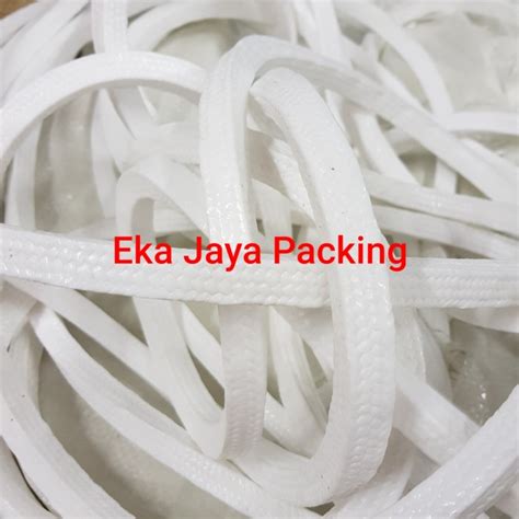 Jual Gland Packing PTFE Pure Teflon Rollan Pure PTFE Jakarta