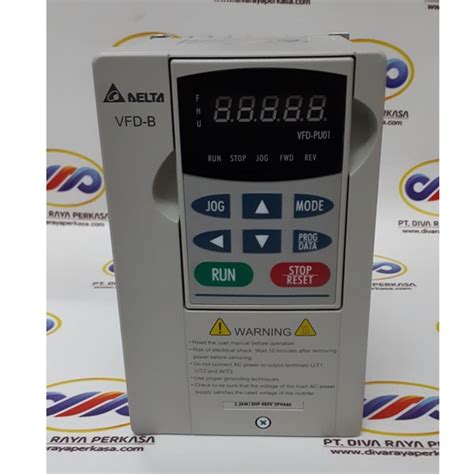 Jual DELTA VFD015B21B INVERTER Oleh PT DIVA RAYA PERKASA