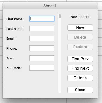 How to Create Excel Data Entry Forms | Smartsheet