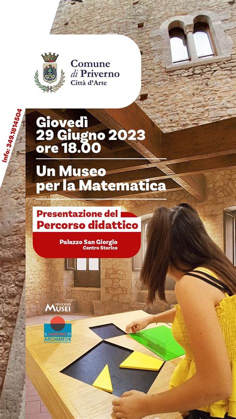 Priverno Un Museo Per La Matematica