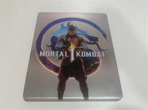 Caja Metalica Steelbook Mortal Kombat 1 Ps5 Xbox No Juego No Game Eur