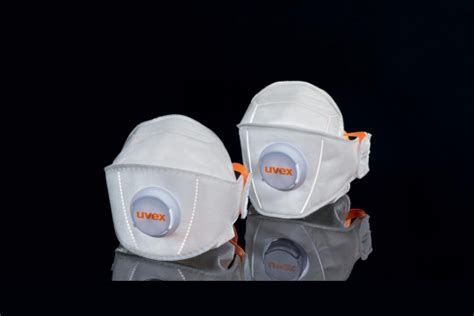 Uvex Silv Air 5210 Premium FFP2 Flat Fold Mask Respiratory Protection