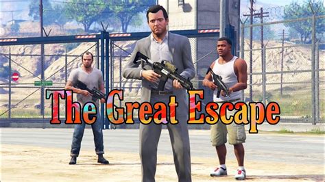 Gta V Traver Escape Michael Escape The World Of Gangstar Youtube