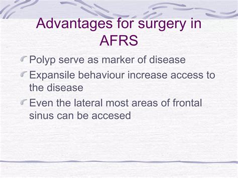 Allergic Fungal Rhinosinusitis Ppt