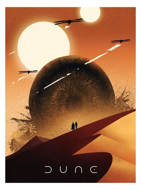 Secrets Of Dune On Twitter Dune Poster Concept By Lo C Chollet