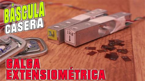 Galga extensiométrica Báscula casera con Arduino Arduino Casero