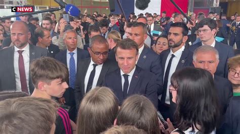 Lyon Emmanuel Macron En Visite Ce Lundi En Streaming Direct Et Replay