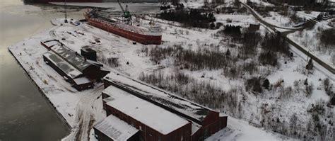 Towns And Nature Thunder Bay On 1909 Heddle Port Arthur Shipyard