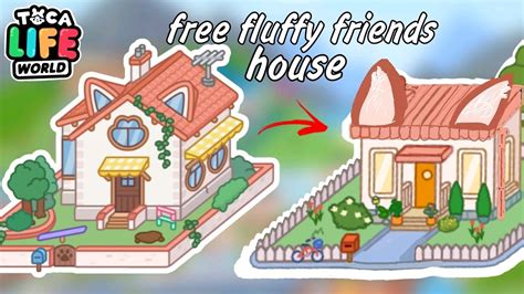 🐱creating Free Fluffy Friends House Toca Life World🌏 Youtube