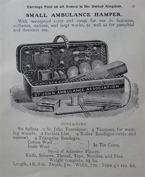 St John S Ambulance First Aid For The Injured 1914 Edition