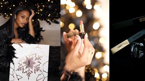 Vlogmas Day 4 Luxury Unboxing Ysl Advent Calendar YouTube