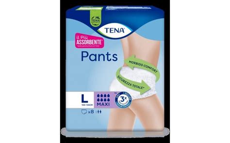 Tena Pants Plus Maxi Large Taglia L 8 Pz