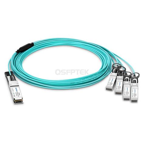 10M Cisco QSFP 4X10G AOC10M Compatible 40G QSFP To 4x10G SFP Breakout