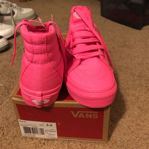 Vans Shoes Neon Pink Vans Poshmark