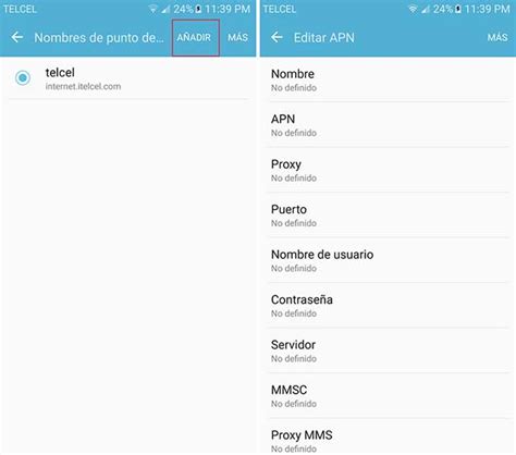 Configurar Apn Movistar G G Lte M Xico Tochomorocho