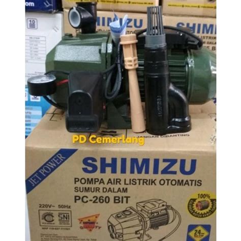 Jual Pompa Air Jetpump Shimizu Pc Bit Tanpa Tabung Shopee Indonesia