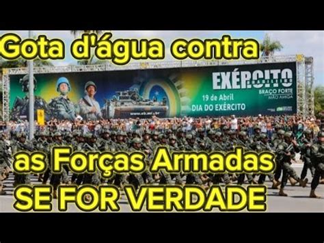 Se isso for verdade é a gota d água contra as Forças Armadas YouTube