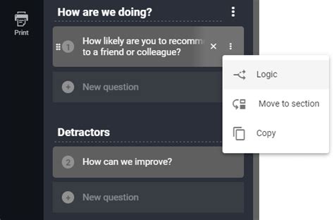 One Question At A Time Surveys Shout Docs