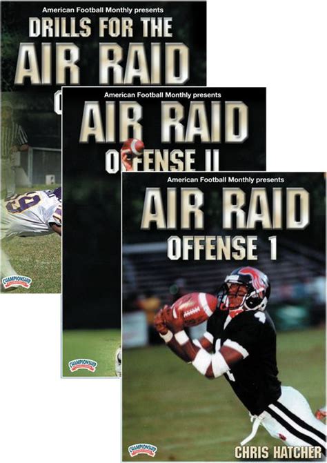 Air Raid Offense Dvd Pack Football Championship Productions Inc