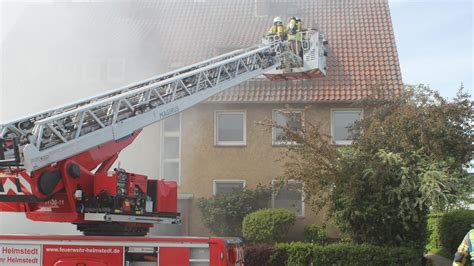 Kellerbrand in Helmstedt Feuerwehr rettet fünf Menschen