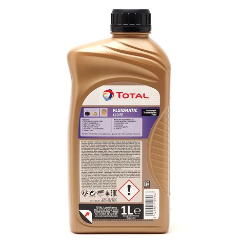 Total Fluide Xld Fe Atf Automatikgetriebeöl 1l Atf Automatiköle Öle