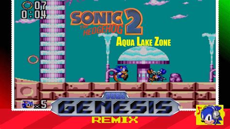 Sonic Master System Aqua Lake Zone Sega Genesis Remix Youtube