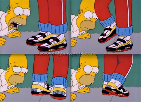 The Simpsons Know Nike Assassin Sneakers 1991